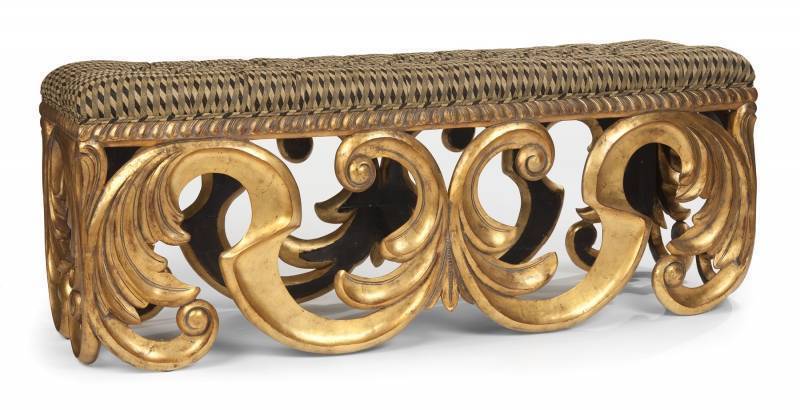 EVANDER HOLYFIELD GILTWOOD BENCH