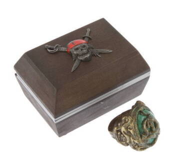 JOHNNY DEPP "PIRATES OF THE CARIBBEAN" SCREEN WORN RING