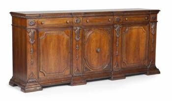 EVANDER HOLYFIELD CONTEMPORARY WOODEN CREDENZA