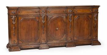 EVANDER HOLYFIELD CONTEMPORARY WOODEN CREDENZA