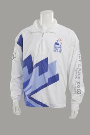 EVANDER HOLYFIELD 2002 OLYMPIC TORCH RELAY JACKET