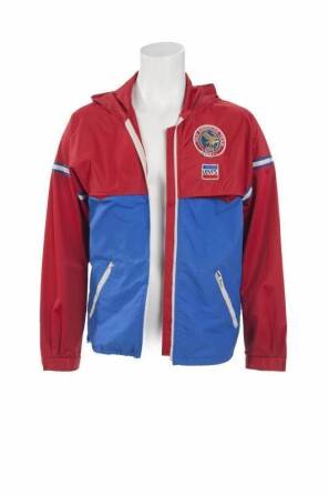 EVANDER HOLYFIELD 1983 PAN-AM GAMES WINDBREAKER