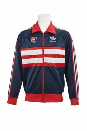 EVANDER HOLYFIELD 1984 OLYMPICS TRACK JACKET