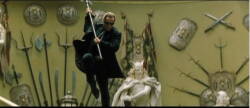 THE MATRIX RELOADED PROP POLEAXE AND SPEAR - 2