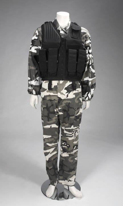 V FOR VENDETTA MILITARY FATIGUES AND VEST