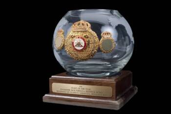 EVANDER HOLYFIELD 1992 WBA FIGHT OF THE YEAR AWARD