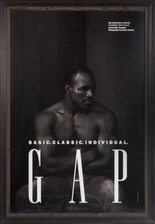 EVANDER HOLYFIELD OWNED GAP POSTER