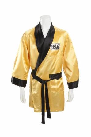 EVANDER HOLYFIELD VS. RIDDICK BOWE II FIGHT ISSUE ROBE