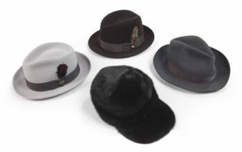 EVANDER HOLYFIELD GROUP OF FOUR HATS