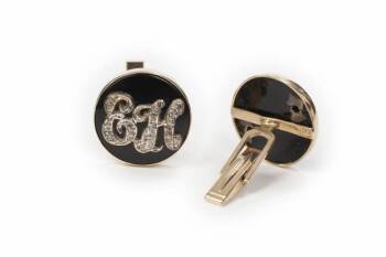 EVANDER HOLYFIELD "EH" CUFFLINKS