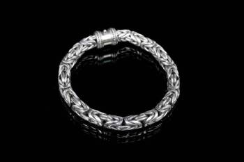 EVANDER HOLYFIELD STERLING SILVER BRACELET