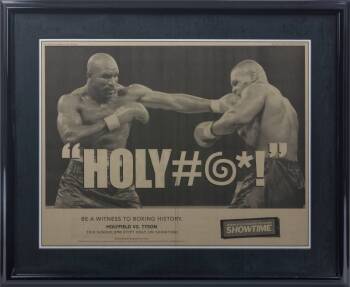 EVANDER HOLYFIELD VS. MIKE TYSON USA TODAY AD