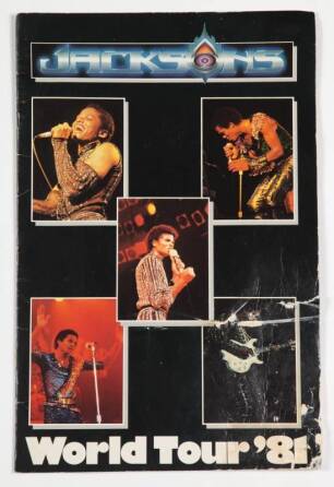 MICHAEL JACKSON SIGNED 1981 TOUR PROGRAM