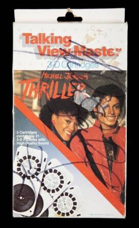 MICHAEL JACKSON SIGNED VIEW-MASTER CARTRIDGES