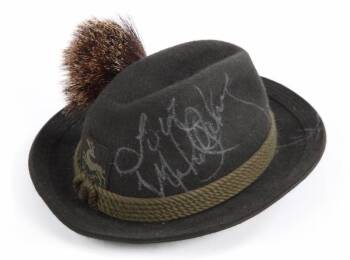 MICHAEL JACKSON SIGNED HAT