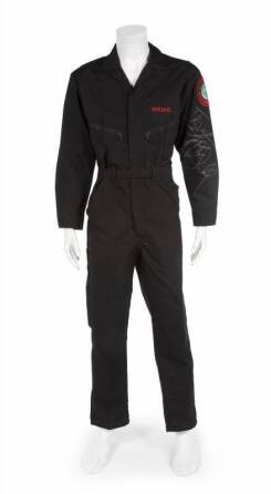 MICHAEL JACKSON SIGNED JUMPSUIT