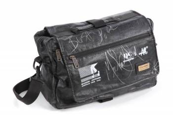 MICHAEL JACKSON SIGNED TOUR BAG