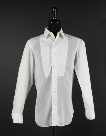 MICHAEL JACKSON "DIRTY DIANA" VIDEO WORN SHIRT AND GLOVE