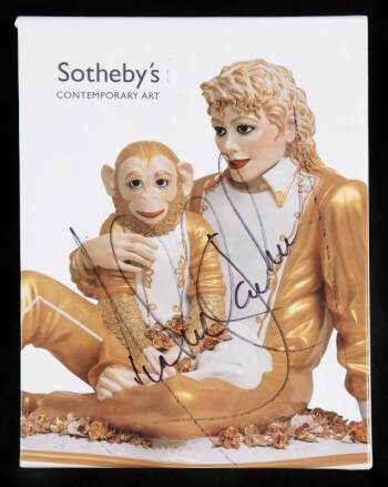 MICHAEL JACKSON SIGNED SOTHEBY'S CATALOG