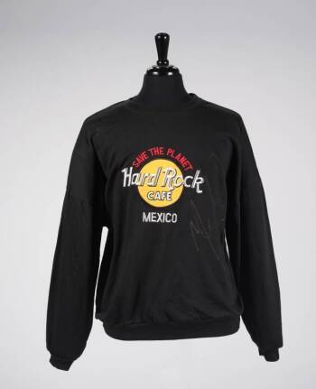 MICHAEL JACKSON SIGNED SWEATSHIRT