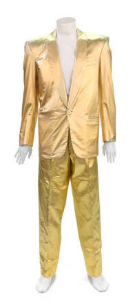 MICHAEL JACKSON GOLD SUIT