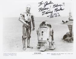 STAR WARS ACTOR SIGNED PHOTOGRAPHS - 4