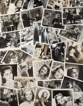 GRETA GARBO PUBLICITY PHOTOGRAPHS AND SCRAPBOOKS