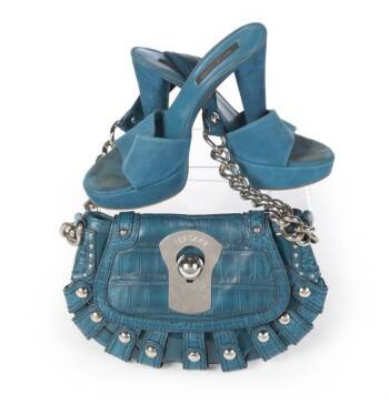 BRITTANY MURPHY SANDALS AND PURSES