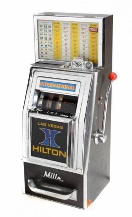 ELVIS PRESLEY LAS VEGAS HILTON PENTHOUSE SLOT MACHINE