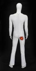 DAVID CASSIDY STAGE WORN WHITE JUMPSUIT WITH AZTEC FIGURE - 4