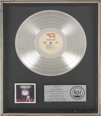 BEE GEES "PLATINUM" RECORD AWARD