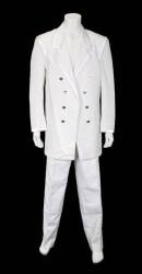 JAMES BROWN CUSTOM THREE-PIECE WHITE SUIT