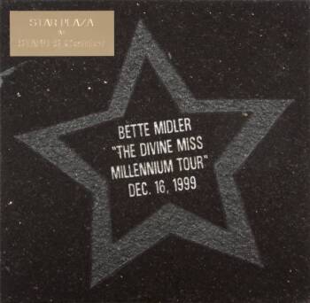 BETTE MIDLER STAR PLAZA TILE •