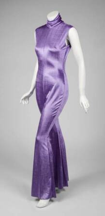 WHITNEY HOUSTON LAVENDER JUMPSUIT