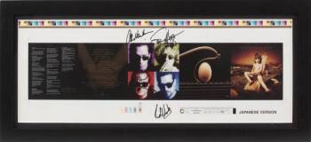 VAN HALEN SIGNED CD PROOF