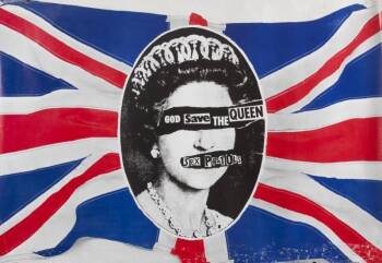 SEX PISTOLS PROMOTIONAL POSTER •