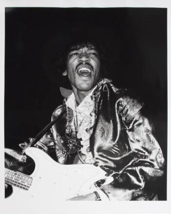 JIMI HENDRIX PERFORMANCE PHOTOGRAPH