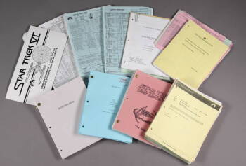 STAR TREK PRODUCTION PAPERWORK