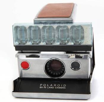 ANDY WARHOL OWNED POLAROID CAMERA •