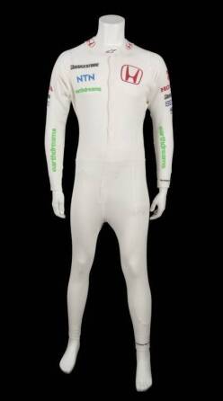 RUBENS BARRICHELLO FIRESUIT INSERT