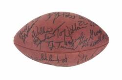 MIAMI DOLPHINS 1987 TEAM SIGNED FOOTBALL - 3