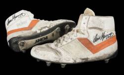 DAN MARINO GAME WORN AND SIGNED FOOTBALL CLEATS