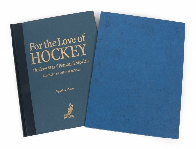"FOR THE LOVE OF HOCKEY" MULTI-SIGNED BOOK