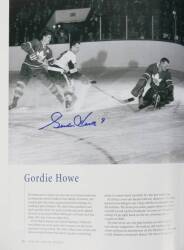 "FOR THE LOVE OF HOCKEY" MULTI-SIGNED BOOK - 12