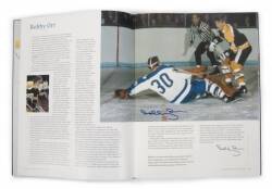 "FOR THE LOVE OF HOCKEY" MULTI-SIGNED BOOK - 17