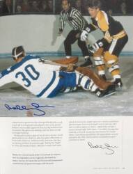 "FOR THE LOVE OF HOCKEY" MULTI-SIGNED BOOK - 18