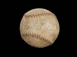 BABE RUTH 1930-31 SIGNED BASEBALL