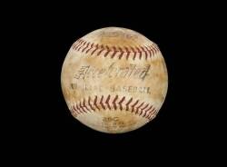 1958 LOS ANGELES DODGERS SIGNED BASEBALL - 6