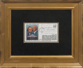 MIKHAIL GORBACHEV AND PETE ROSE SIGNED FIRST DAY COVER