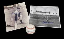 TED WILLIAMS SIGNED GROUP